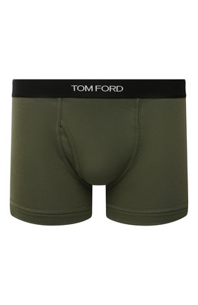 Мужские хлопковые боксеры TOM FORD зеленого цвета по цене 5455 руб., арт. T4LC31040 | Фото 1 Мужские хлопковые боксеры TOM FORD зеленого цвета, арт. T4LC31040 | Фото 1 (Материал внешний: Хлопок; Кросс-КТ: бельё; Мужское Кросс-КТ: Трусы)