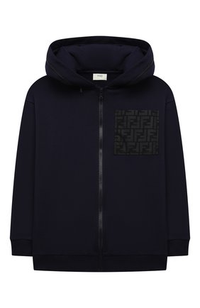 Детский хлопковая толстовка FENDI темно-синего цвета по цене 74000 руб., арт. JMH151/AG3N/8A-12+ | Фото 1 Детский хлопковая толстовка FENDI темно-синего цвета, арт. JMH151/AG3N/8A-12+ | Фото 1 (Рукава: Длинные; Материал внешний: Хлопок; Мальчики Кросс-КТ: Толстовка-одежда; Ростовка одежда: 10 - 11 лет | 140 - 146см, 12 лет | 152 см, 8 лет | 128 см)