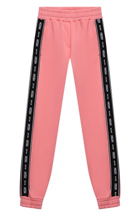 Детские хлопковые джоггеры MSGM KIDS розового цвета по цене 10500 руб., арт. MS027682 | Фото 1 Детские хлопковые джоггеры MSGM KIDS розового цвета, арт. MS027682 | Фото 1 (Материал внешний: Хлопок; Девочки Кросс-КТ: Брюки-спорт; Ростовка одежда: 10 - 11 лет | 140 - 146см, 12 лет | 152 см, 13 - 15 лет | 158 см, 6 лет | 116 см, 8 лет | 128 см)