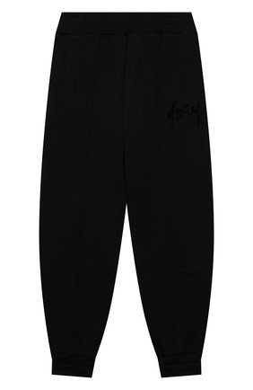 Детские хлопковые джоггеры MSGM KIDS черного цвета по цене 8995 руб., арт. MS027692 | Фото 1 Детские хлопковые джоггеры MSGM KIDS черного цвета, арт. MS027692 | Фото 1 (Материал внешний: Хлопок; Девочки Кросс-КТ: Брюки-спорт; Ростовка одежда: 10 - 11 лет | 140 - 146см, 12 лет | 152 см, 13 - 15 лет | 158 см, 6 лет | 116 см, 8 лет | 128 см)