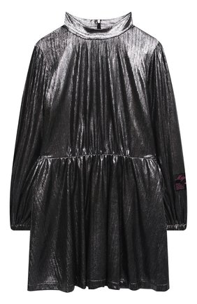 Детское платье MSGM KIDS серебряного цвета по цене 18200 руб., арт. MS027752 | Фото 1 Детское платье MSGM KIDS серебряного цвета, арт. MS027752 | Фото 1 (Материал внешний: Синтетический материал; Рукава: Длинные; Материал подклада: Вискоза; Девочки Кросс-КТ: Платье-одежда; Случай: Вечерний; Ростовка одежда: 10 - 11 лет | 140 - 146см, 12 лет | 152 см, 13 - 15 лет | 158 см, 6 лет | 116 см, 8 лет | 128 см)