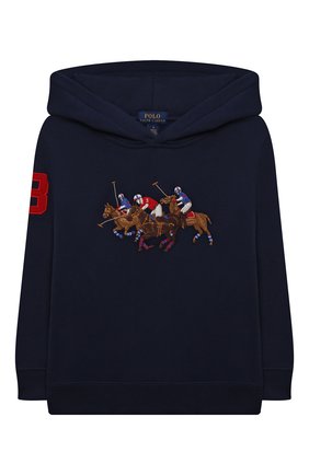 Детский хлопковое худи POLO RALPH LAUREN синего цвета по цене 7700 руб., арт. 322851087 | Фото 1 Детский хлопковое худи POLO RALPH LAUREN синего цвета, арт. 322851087 | Фото 1 (Материал внешний: Хлопок; Рукава: Длинные; Мальчики Кросс-КТ: Толстовка-одежда; Ростовка одежда: 5 лет | 110 см, 6 лет | 116 см, 7 лет | 122 см)