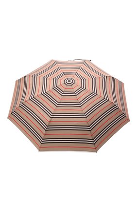 Женский складной зонт BURBERRY бежевого цвета, арт. 8035652 | Фото 1 (Материал: Синтетический материал, Металл, Текстиль)