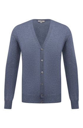 Мужской шерстяной кардиган CANALI голубого цвета по цене 23300 руб., арт. C0007/MK00077 | Фото 1 Мужской шерстяной кардиган CANALI голубого цвета, арт. C0007/MK00077 | Фото 1 (Материал внешний: Шерсть; Мужское Кросс-КТ: Кардиган-одежда; Рукава: Длинные; Стили: Кэжуэл; Длина (для топов): Стандартные)