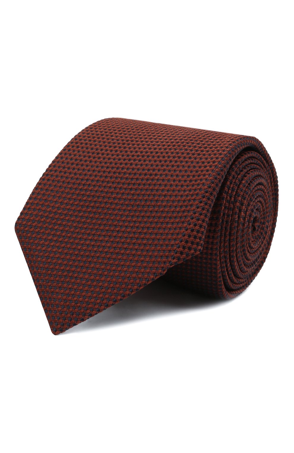 Мужской шелковый галстук CORNELIANI светло-коричневого цвета, арт. 88U302-1820305/00 | Фото 1 (Материал: Текстиль, Шелк; Принт: Без принта)