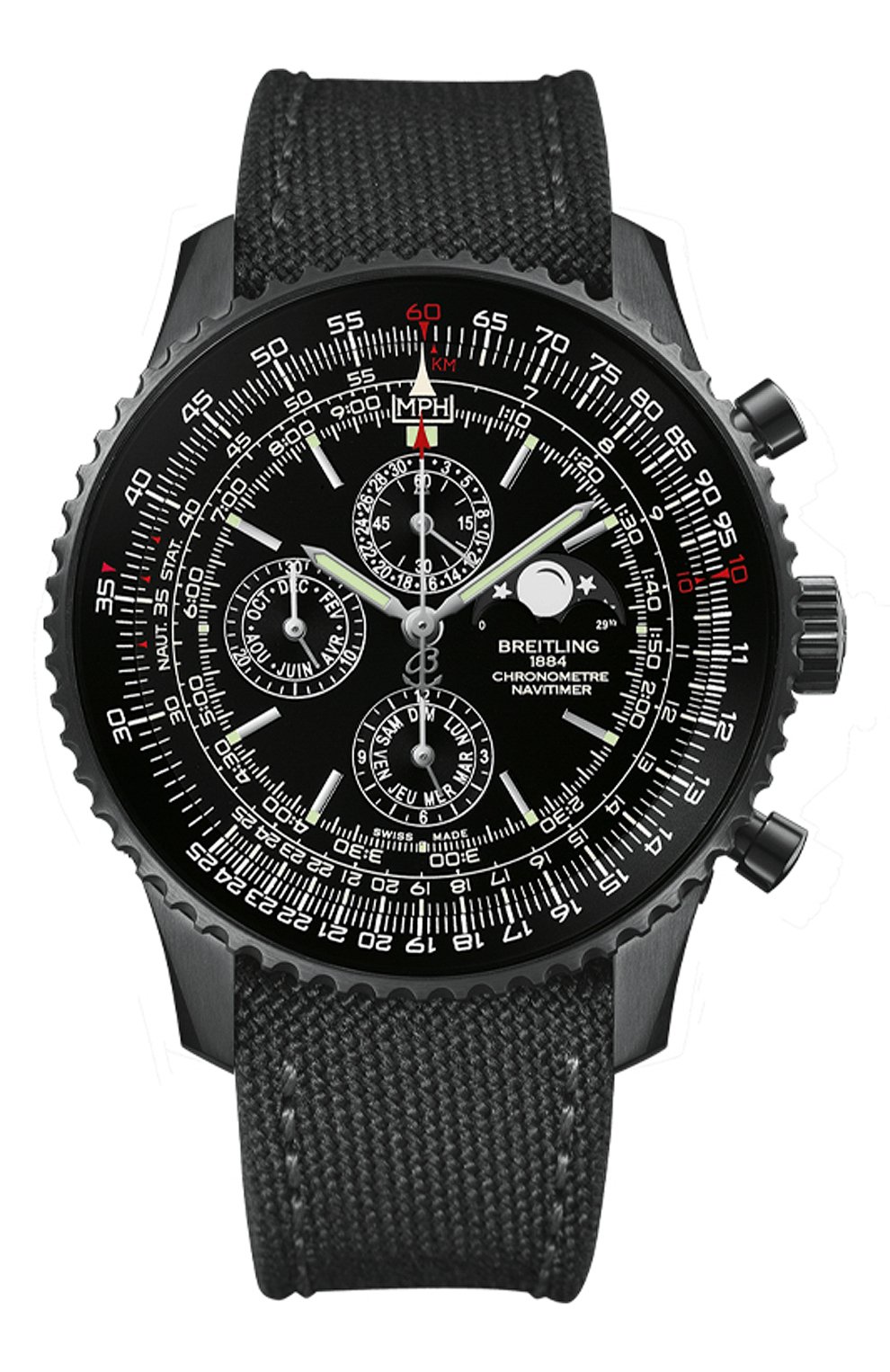 Мужские часы navitimer 1461 BREITLING бесцветного цвета, арт. M1938022/BD20/100W | Фото 1