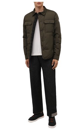 Мужские текстильные кеды triple stitch ZEGNA COUTURE темно-серого цвета по цене 51950 руб., арт. A5005X-LHUTE | Фото 2 Мужские текстильные кеды triple stitch ZEGNA COUTURE темно-серого цвета, арт. A5005X-LHUTE | Фото 2 (Материал внутренний: Текстиль; Материал внешний: Текстиль; Подошва: Массивная)