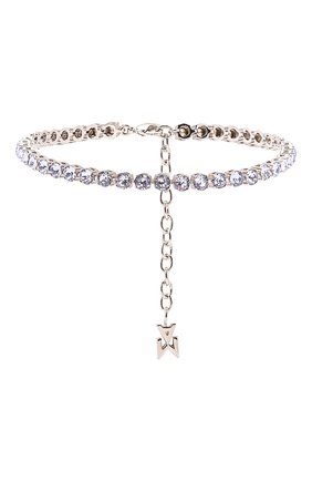 Мужского анклет AMINA MUADDI сиреневого цвета по цене 37850 руб., арт. TENNIS ANKLET/CRYSTALS SILVER BASE/SWA | Фото 1 Мужского анклет AMINA MUADDI сиреневого цвета, арт. TENNIS ANKLET/CRYSTALS SILVER BASE/SWA | Фото 1