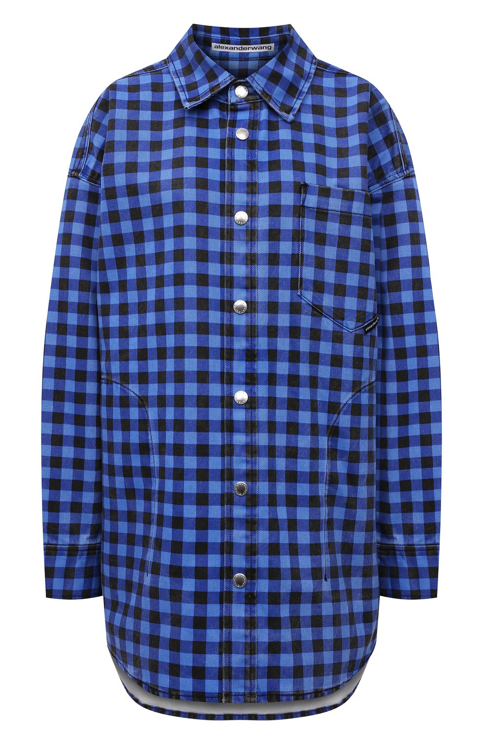 Женская синяя джинсовая куртка ALEXANDER WANG купить в интернет ...