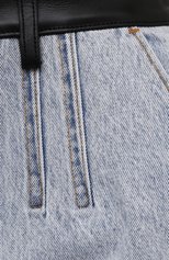 Женская джинсовая юбка ALEXANDER WANG светло-голубого цвета, арт. 1WC3215193 | Фото 5 (Кросс-КТ: Деним; Женское Кросс-КТ: Юбка-одежда; Материал внешний: Хлопок; Стили: Спорт-шик; Длина Ж (юбки, платья, шорты): Макси)