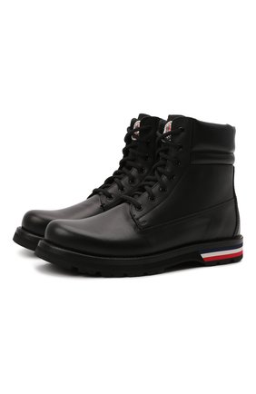 Мужские кожаные ботинки vancouver MONCLER черного цвета по цене 57200 руб., арт. G2-09A-4F700-00-02S71 | Фото 1 Мужские кожаные ботинки vancouver MONCLER черного цвета, арт. G2-09A-4F700-00-02S71 | Фото 1 (Материал внутренний: Натуральная кожа; Подошва: Плоская; Мужское Кросс-КТ: Ботинки-обувь)