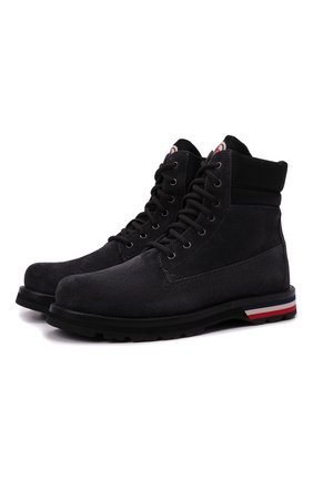 Мужские замшевые ботинки vancouver MONCLER темно-серого цвета по цене 41350 руб., арт. G2-09A-4F700-00-02SYC | Фото 1 Мужские замшевые ботинки vancouver MONCLER темно-серого цвета, арт. G2-09A-4F700-00-02SYC | Фото 1 (Подошва: Плоская; Материал внутренний: Натуральная кожа; Материал внешний: Замша; Мужское Кросс-КТ: Ботинки-обувь)