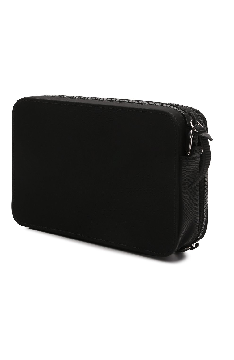 Мужская текстильная сумка LANVIN черного цвета, арт. LM-BGSCC2-DRAG-A21 | Фото 3 (Размер: mini; Ремень/цепочка: На ремешке; Материал: Текстиль)