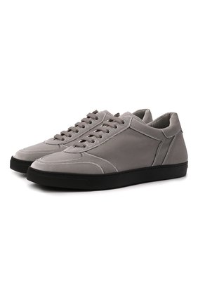 Женские текстильные кеды yuki GIORGIO ARMANI серого цвета по цене 42850 руб., арт. X1X026/XD115 | Фото 1 Женские текстильные кеды yuki GIORGIO ARMANI серого цвета, арт. X1X026/XD115 | Фото 1 (Материал внутренний: Натуральная кожа, Текстиль; Подошва: Платформа; Материал внешний: Текстиль)