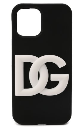Чехол для iphone 12 pro max DOLCE & GABBANA черного цвета по цене 8315 руб., арт. BP2908/A0976 | Фото 1 Чехол для iphone 12 pro max DOLCE & GABBANA черного цвета, арт. BP2908/A0976 | Фото 1