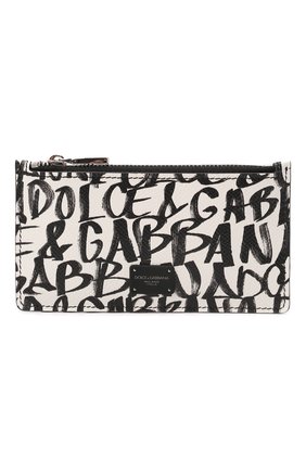 Мужской кожаный футляр для кредитных карт DOLCE & GABBANA белого цвета по цене 17050 руб., арт. BP2527/AZ657 | Фото 1 Мужской кожаный футляр для кредитных карт DOLCE & GABBANA белого цвета, арт. BP2527/AZ657 | Фото 1