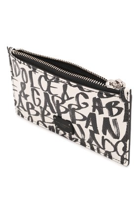 Мужской кожаный футляр для кредитных карт DOLCE & GABBANA белого цвета по цене 17050 руб., арт. BP2527/AZ657 | Фото 3 Мужской кожаный футляр для кредитных карт DOLCE & GABBANA белого цвета, арт. BP2527/AZ657 | Фото 3