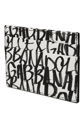 Мужской кожаный футляр для кредитных карт DOLCE & GABBANA черно-белого цвета по цене 13450 руб., арт. BP0330/AZ657 | Фото 2 Мужской кожаный футляр для кредитных карт DOLCE & GABBANA черно-белого цвета, арт. BP0330/AZ657 | Фото 2