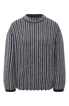 Женский свитер GIORGIO ARMANI темно-синего цвета по цене 86050 руб., арт. 6KAM12/AM29Z | Фото 1 Женский свитер GIORGIO ARMANI темно-синего цвета, арт. 6KAM12/AM29Z | Фото 1 (Материал внешний: Шерсть; Рукава: Длинные; Длина (для топов): Стандартные; Стили: Кэжуэл; Женское Кросс-КТ: Свитер-одежда)