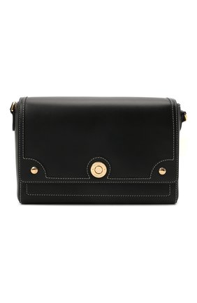 Женская сумка note small BURBERRY черного цвета, арт. 8044177 | Фото 1 (Размер: small; Материал: Натуральная кожа; Сумки-технические: Сумки через плечо)