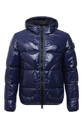 Мужская пуховая куртка HERNO синего цвета по цене 68300 руб., арт. PI0769U/12220 | Фото 1 Мужская пуховая куртка HERNO синего цвета, арт. PI0769U/12220 | Фото 1 (Материал подклада: Синтетический материал; Длина (верхняя одежда): Короткие; Материал внешний: Синтетический материал; Материал утеплителя: Пух и перо; Рукава: Длинные; Кросс-КТ: Куртка; Мужское Кросс-КТ: пуховик-короткий; Стили: Спорт-шик)