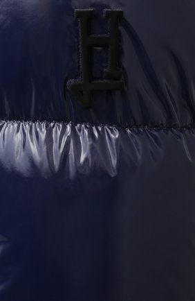 Мужская пуховая куртка HERNO синего цвета, арт. PI0769U/12220 | Фото 5 (Кросс-КТ: Куртка; Мужское Кросс-КТ: пуховик-короткий; Рукава: Длинные; Материал внешний: Синтетический материал; Стили: Спорт-шик; Материал подклада: Синтетический материал; Длина (верхняя одежда): Короткие; Материал утеплителя: Пух и перо)