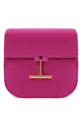 Женская сумка tara mini TOM FORD фуксия цвета по цене 121000 руб., арт. L1502T-LCL209 | Фото 1 Женская сумка tara mini TOM FORD фуксия цвета, арт. L1502T-LCL209 | Фото 1 (Материал: Натуральная кожа, Натуральная замша; Размер: mini; Ремень/цепочка: На ремешке)