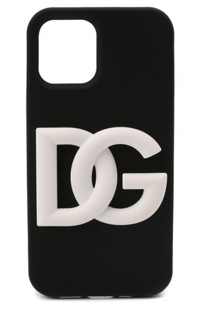 Чехол для iphone 12/12 pro DOLCE & GABBANA черного цвета по цене 8315 руб., арт. BP2907/A0976 | Фото 1 Чехол для iphone 12/12 pro DOLCE & GABBANA черного цвета, арт. BP2907/A0976 | Фото 1
