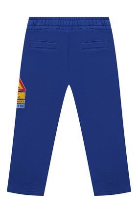 Детские хлопковые брюки DOLCE & GABBANA синего цвета по цене 18350 руб., арт. L1JPDK/G7A7U | Фото 2 Детские хлопковые брюки DOLCE & GABBANA синего цвета, арт. L1JPDK/G7A7U | Фото 2 (Материал внешний: Хлопок; Ростовка одежда: 12 мес | 80 см, 18 мес | 86 см, 24 мес | 92 см, 3 мес | 62 см, 6 мес | 68 см, 9 мес | 74 см)