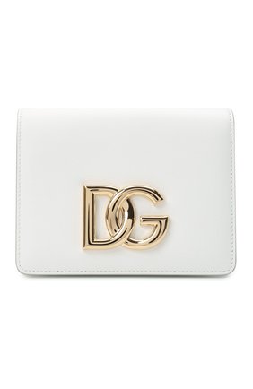 Женская сумка dg millennials DOLCE & GABBANA белого цвета по цене 117500 руб., арт. BB7037/AW576 | Фото 1 Женская сумка dg millennials DOLCE & GABBANA белого цвета, арт. BB7037/AW576 | Фото 1 (Ремень/цепочка: На ремешке; Размер: mini; Материал: Натуральная кожа; Сумки-технические: Сумки через плечо)