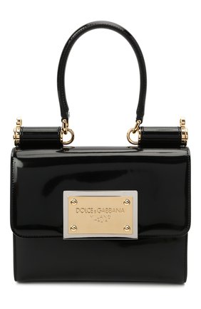 Женская сумка sicily DOLCE & GABBANA черного цвета по цене 169500 руб., арт. BB7026/A1037 | Фото 1 Женская сумка sicily DOLCE & GABBANA черного цвета, арт. BB7026/A1037 | Фото 1 (Женское Кросс-КТ: Вечерняя сумка; Сумки: Сумки; Сумки-технические: Сумки через плечо, Сумки top-handle; Материал: Натуральная кожа; Размер: small)