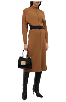 Женская сумка sicily DOLCE & GABBANA черного цвета по цене 169500 руб., арт. BB7026/A1037 | Фото 3 Женская сумка sicily DOLCE & GABBANA черного цвета, арт. BB7026/A1037 | Фото 3 (Женское Кросс-КТ: Вечерняя сумка; Сумки: Сумки; Сумки-технические: Сумки через плечо, Сумки top-handle; Материал: Натуральная кожа; Размер: small)