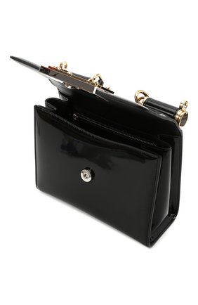 Женская сумка sicily DOLCE & GABBANA черного цвета по цене 169500 руб., арт. BB7026/A1037 | Фото 5 Женская сумка sicily DOLCE & GABBANA черного цвета, арт. BB7026/A1037 | Фото 5 (Женское Кросс-КТ: Вечерняя сумка; Сумки: Сумки; Сумки-технические: Сумки через плечо, Сумки top-handle; Материал: Натуральная кожа; Размер: small)