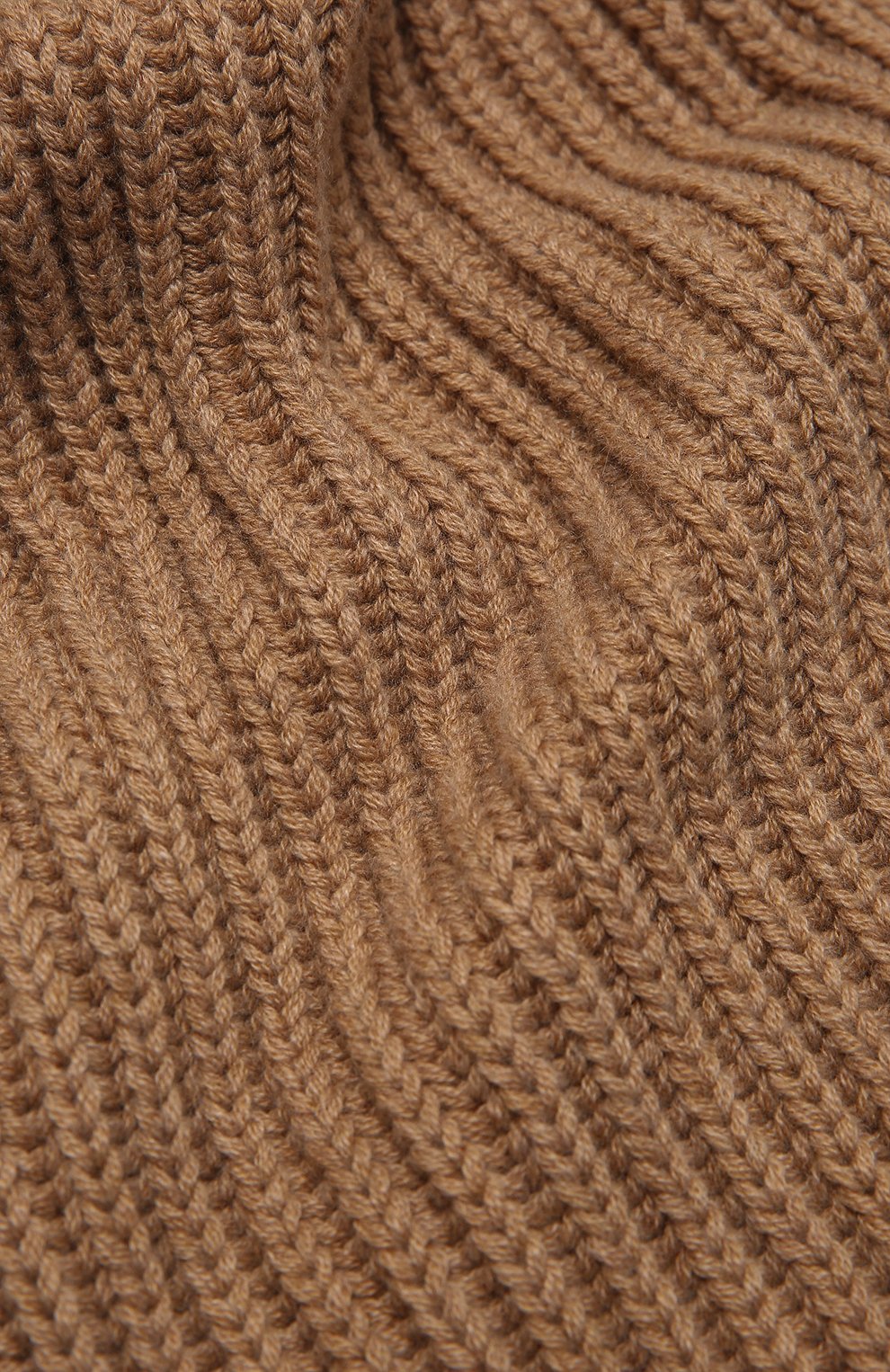 Женский кашемировый шарф maglia inglese LORO PIANA бежевого цвета, арт. FAL4841 | Фото 3 (Материал: Текстиль, Кашемир, Шерсть)