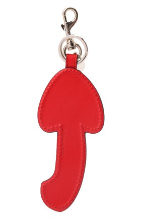 Женский брелок для ключей JW ANDERSON красного цвета по цене 14100 руб., арт. AC0135 LA0001 | Фото 2 Женский брелок для ключей JW ANDERSON красного цвета, арт. AC0135 LA0001 | Фото 2