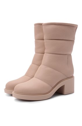 Женские кожаные сапоги GIANVITO ROSSI бежевого цвета по цене 86200 руб., арт. G73274.45G0M.SHLM0US | Фото 1 Женские кожаные сапоги GIANVITO ROSSI бежевого цвета, арт. G73274.45G0M.SHLM0US | Фото 1 (Материал утеплителя: Натуральный мех; Подошва: Платформа; Каблук высота: Средний; Каблук тип: Устойчивый; Материал внешний: Кожа)