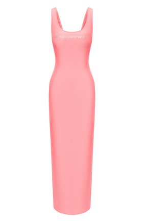 Женское платье ALEXANDER WANG светло-розового цвета, арт. 1CC3216410 | Фото 1 (Материал внешний: Синтетический материал; Материал подклада: Синтетический материал; Женское Кросс-КТ: Платье-одежда, Сарафаны; Случай: Повседневный; Стили: Спорт-шик; Кросс-КТ: Трикотаж; Длина Ж (юбки, платья, шорты): Миди; Рукава: На бретелях)