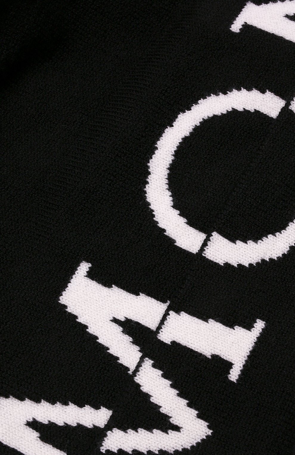 Женская шерстяная шапка MONCLER черного цвета, арт. G2-093-3B000-12-M1122 | Фото 4 (Материал: Текстиль, Шерсть)