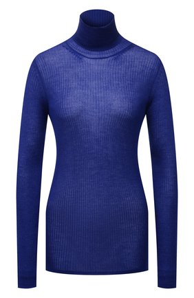 Женская водолазка из кашемира и шелка TOM FORD синего цвета по цене 95950 руб., арт. MAK1067-YAX176 | Фото 1 Женская водолазка из кашемира и шелка TOM FORD синего цвета, арт. MAK1067-YAX176 | Фото 1 (Материал внешний: Шерсть, Кашемир, Шелк; Женское Кросс-КТ: Водолазка-одежда; Рукава: Длинные; Длина (для топов): Стандартные; Стили: Кэжуэл)