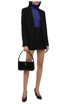 Женская водолазка из кашемира и шелка TOM FORD синего цвета по цене 95950 руб., арт. MAK1067-YAX176 | Фото 2 Женская водолазка из кашемира и шелка TOM FORD синего цвета, арт. MAK1067-YAX176 | Фото 2 (Материал внешний: Шерсть, Кашемир, Шелк; Женское Кросс-КТ: Водолазка-одежда; Рукава: Длинные; Длина (для топов): Стандартные; Стили: Кэжуэл)