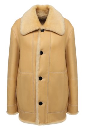 Женская дубленка JIL SANDER бежевого цвета по цене 672000 руб., арт. JSPT654170-WTL08010 | Фото 1 Женская дубленка JIL SANDER бежевого цвета, арт. JSPT654170-WTL08010 | Фото 1 (Материал внешний: Натуральный мех; Стили: Кэжуэл; Рукава: Длинные; Длина (верхняя одежда): До середины бедра, Короткие; Женское Кросс-КТ: Мех)