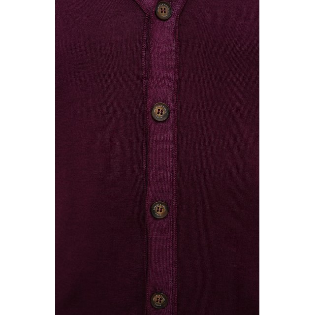 Шерстяной кардиган Daniele Fiesoli DF 0006, цвет фиолетовый, размер 48 - фото 5
