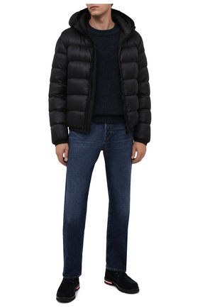 Мужские замшевые ботинки vancouver MONCLER темно-синего цвета по цене 41350 руб., арт. G2-09A-4F700-00-02SYC | Фото 2 Мужские замшевые ботинки vancouver MONCLER темно-синего цвета, арт. G2-09A-4F700-00-02SYC | Фото 2 (Материал внутренний: Натуральная кожа; Мужское Кросс-КТ: Ботинки-обувь; Материал внешний: Замша; Подошва: Плоская)
