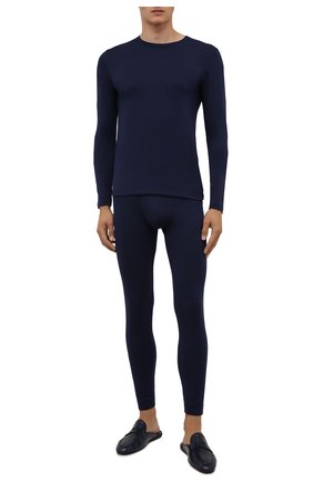 Мужская лонгслив ZIMMERLI темно-синего цвета по цене 11500 руб., арт. 718-8252 | Фото 2 Мужская лонгслив ZIMMERLI темно-синего цвета, арт. 718-8252 | Фото 2 (Материал внешний: Синтетический материал; Кросс-КТ: домашняя одежда; Длина (для топов): Стандартные; Рукава: Длинные)