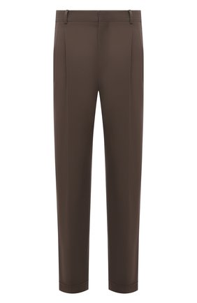 Мужские хлопковые брюки LORO PIANA коричневого цвета, арт. FAL8006 | Фото 1 (Материал внешний: Хлопок; Длина (брюки, джинсы): Стандартные; Случай: Повседневный; Стили: Кэжуэл)