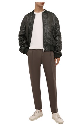 Мужские хлопковые брюки LORO PIANA коричневого цвета, арт. FAL8006 | Фото 2 (Длина (брюки, джинсы): Стандартные; Случай: Повседневный; Материал внешний: Хлопок; Стили: Кэжуэл)