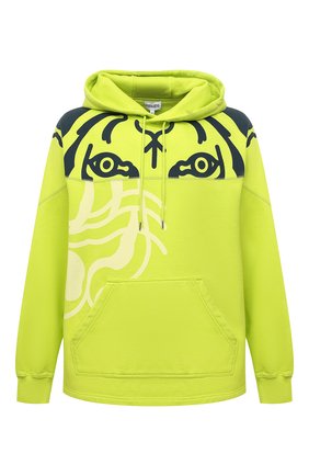 Мужской хлопковое худи kenzo x wwf KENZO светло-зеленого цвета по цене 42400 руб., арт. FB65SW5384M0 | Фото 1 Мужской хлопковое худи kenzo x wwf KENZO светло-зеленого цвета, арт. FB65SW5384M0 | Фото 1 (Материал внешний: Хлопок; Длина (для топов): Стандартные; Рукава: Длинные; Мужское Кросс-КТ: Худи-одежда; Принт: С принтом; Стили: Спорт-шик)