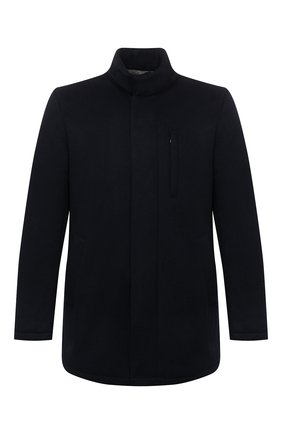 Мужская шерстяная куртка SARTORIA LATORRE темно-синего цвета по цене 83850 руб., арт. CTS006 SP9002 | Фото 1 Мужская шерстяная куртка SARTORIA LATORRE темно-синего цвета, арт. CTS006 SP9002 | Фото 1 (Материал подклада: Синтетический материал; Рукава: Длинные; Материал внешний: Шерсть; Длина (верхняя одежда): Короткие; Кросс-КТ: Куртка; Мужское Кросс-КТ: шерсть и кашемир; Стили: Кэжуэл)