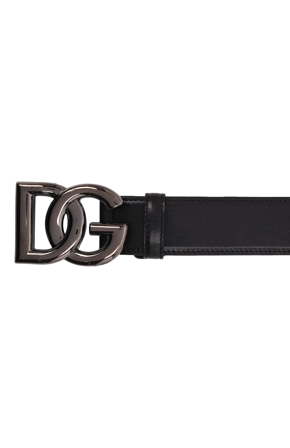 Мужской кожаный ремень DOLCE & GABBANA черного цвета по цене 32600 руб., арт. BC4630/A0776 | Фото 4 Мужской кожаный ремень DOLCE & GABBANA черного цвета, арт. BC4630/A0776 | Фото 4 (Случай: Повседневный)
