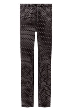 Мужские хлопковые домашние брюки DEREK ROSE темно-бежевого цвета, арт. 3564-NELS082 | Фото 1 (Материал внешний: Хлопок; Длина (брюки, джинсы): Стандартные; Кросс-КТ: домашняя одежда)